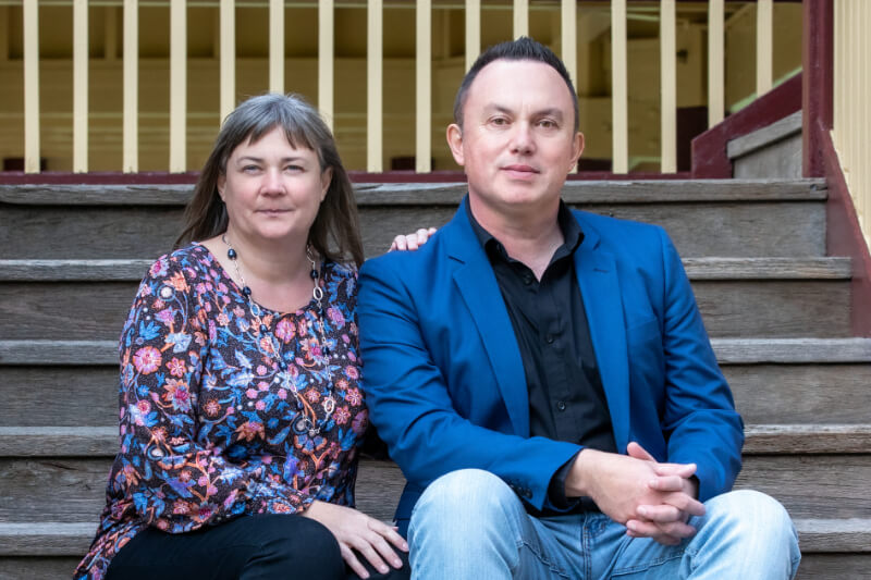 Jodie and Rob, professional but approachable